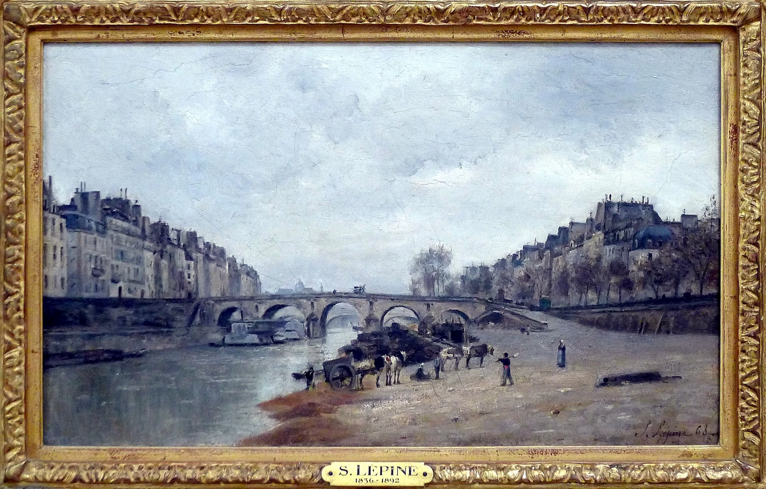 Quai de Seine, Pont - Marie, a Parigi, Museo D'Orsay